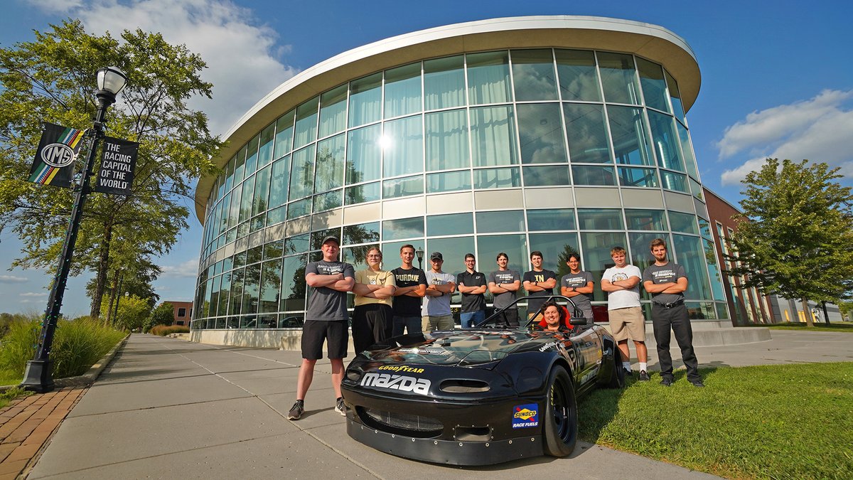 Purdue Mechanical Engineering (@purdueme) on Twitter photo 🏁START YOUR ENGINES: <a href="/LifeAtPurdue/">Purdue University</a> and <a href="/DallaraGroup/">Dallara</a> just cut the ribbon on Purdue Motorsports Engineering's new headquarters in Indy, just steps from <a href="/IMS/">Indianapolis Motor Speedway</a>: purdue.edu/newsroom/2025/… 🏁START YOUR ENGINES: <a href="/LifeAtPurdue/">Purdue University</a> and <a href="/DallaraGroup/">Dallara</a> just cut the ribbon on Purdue Motorsports Engineering's new headquarters in Indy, just steps from <a href="/IMS/">Indianapolis Motor Speedway</a>: purdue.edu/newsroom/2025/…