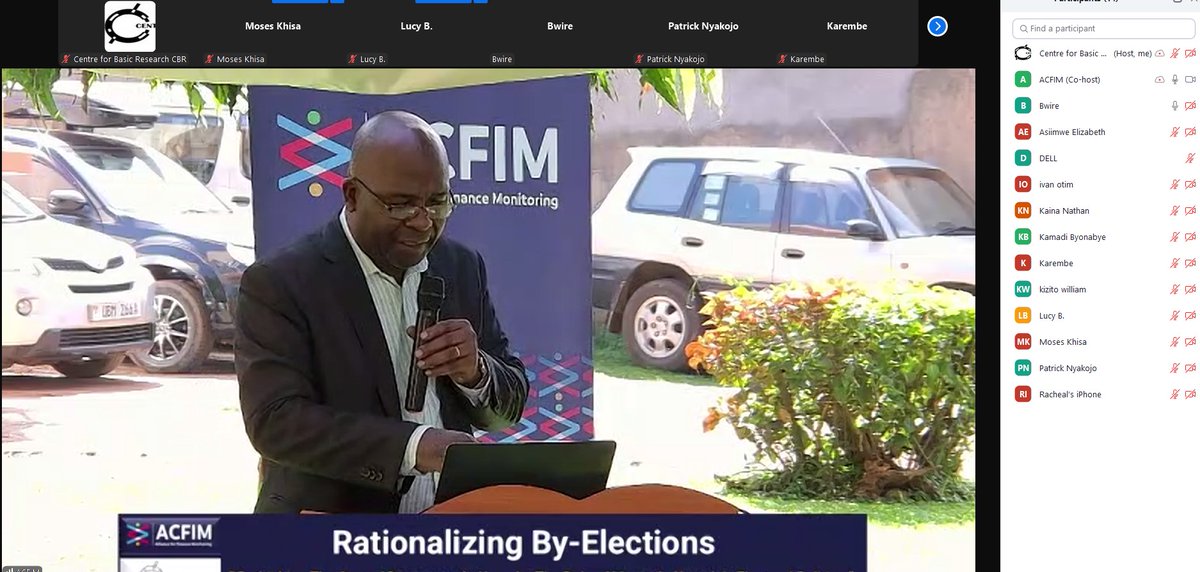Centre for Basic Research Official (@cbr_research) on Twitter photo The Money & Elections seminar kicks off at <a href="/CBR_research/">Centre for Basic Research Official</a> with opening remarks from <a href="/r_ssewa/">Richard Ssewa</a> and Henry Muguzi of <a href="/AcfimAfrica/">ACFIM</a>, setting the tone for a deep dive into how money shapes Uganda’s electoral landscape.
#ElectionsBookUg The Money & Elections seminar kicks off at <a href="/CBR_research/">Centre for Basic Research Official</a> with opening remarks from <a href="/r_ssewa/">Richard Ssewa</a> and Henry Muguzi of <a href="/AcfimAfrica/">ACFIM</a>, setting the tone for a deep dive into how money shapes Uganda’s electoral landscape.
#ElectionsBookUg
