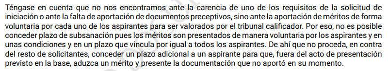 ⚖️STS núm. 120/2025, de 04/02/2025, RCA 288/2024. Id Cendoj: 28079130062025100001. Sobre #subsanación de #errores en #procesos #selectivos. No es lo mismo errar con los #méritos que a la hora de aportar #documentos #preceptivos: