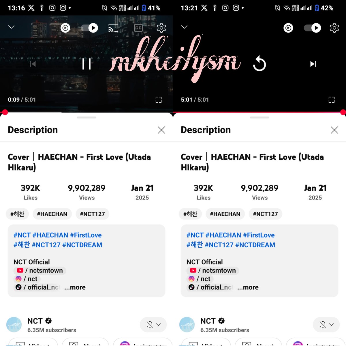 Let's chase 10M before haechan's day arrives, sfs! 🌻

Cover｜HAECHAN - First Love (Utada Hikaru)
🔗  youtu.be/0yzxJz-hHcc?si…

Semangat 10M sebentar lagii!! tags for <a href="/toyscakes__/">tata | #TASTE ˙Ⱉ˙</a> <a href="/n4hceah_/">urfvrtcacaa</a>
<a href="/hclee_21/">ᥫ᭡Hyun Jae🌻ᥫ᭡ My 7 Dream💚</a> <a href="/hcbbyluv/">fan🐞 #TASTE</a> <a href="/jneowlee/">cumicumieatmadu🐅|| GOES TO MOLOCON</a>
<a href="/pcrkugntg/">bill // ~ FREETAG BeatItUp ~</a>

#10MforHaechanDay #HAECHAN