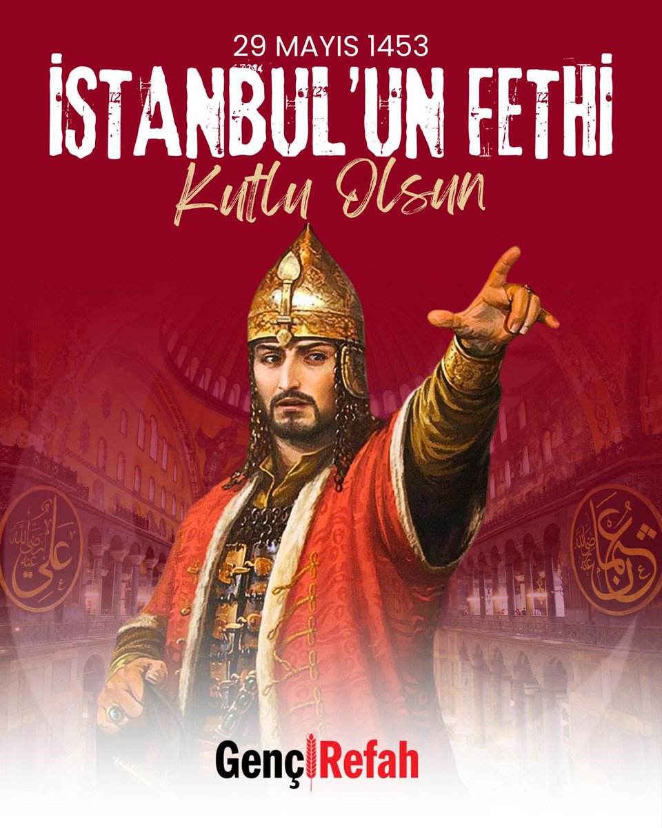 Bir devri kapatıp yeni bir devri açan İstanbul’un Fethi’nin 572. yıl dönümünü kutluyor, tarihimizin bu şanlı sayfasını gururla anıyoruz.