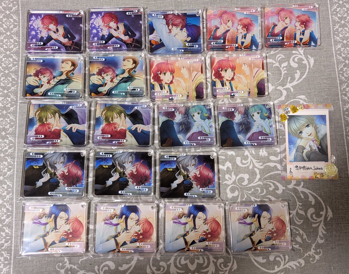 【交換/譲渡】遙かなる時空の中で6 遙か6 コロッタ

譲: ☆梓2,☆有馬,コハク2,☆政虎2,九段2,☆村雨2,千代2,萬3,藤堂4
求: ダリウス or 無印のみ定価(+送料)

郵送希望、別日都内手渡し要相談(土日祝のみ可)。
よろしくお願いいたします。