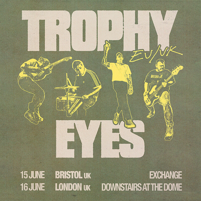 Exchange Bristol (@exchangebristol) on Twitter photo Australian punks <a href="/trophyeyesmusic/">Trophy Eyes</a> are here in a couple weeks! Grab a ticket now and save money on the door // hdfst.uk/e128751 Australian punks <a href="/trophyeyesmusic/">Trophy Eyes</a> are here in a couple weeks! Grab a ticket now and save money on the door // hdfst.uk/e128751