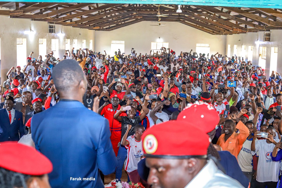 NUPCampaigns's tweet image. Today our resilience training of district and constituency leaders extend to western Uganda. Our leaders led by the president @HEBobiwine are in Fortportal.
#ProtestVoteUG