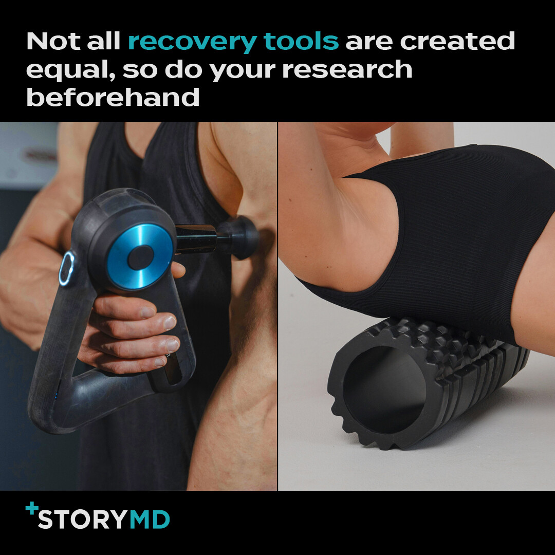 StoryMDHealth's tweet image. Is that foam roller actually doing anything? Yep, it is, but not every recovery tool is worth the investment. Find out which ones actually help and which are better left on the shelf. #RecoveryTools #ExerciseRecovery #StoryMD #StoryMDHealth str.md/9npoNO