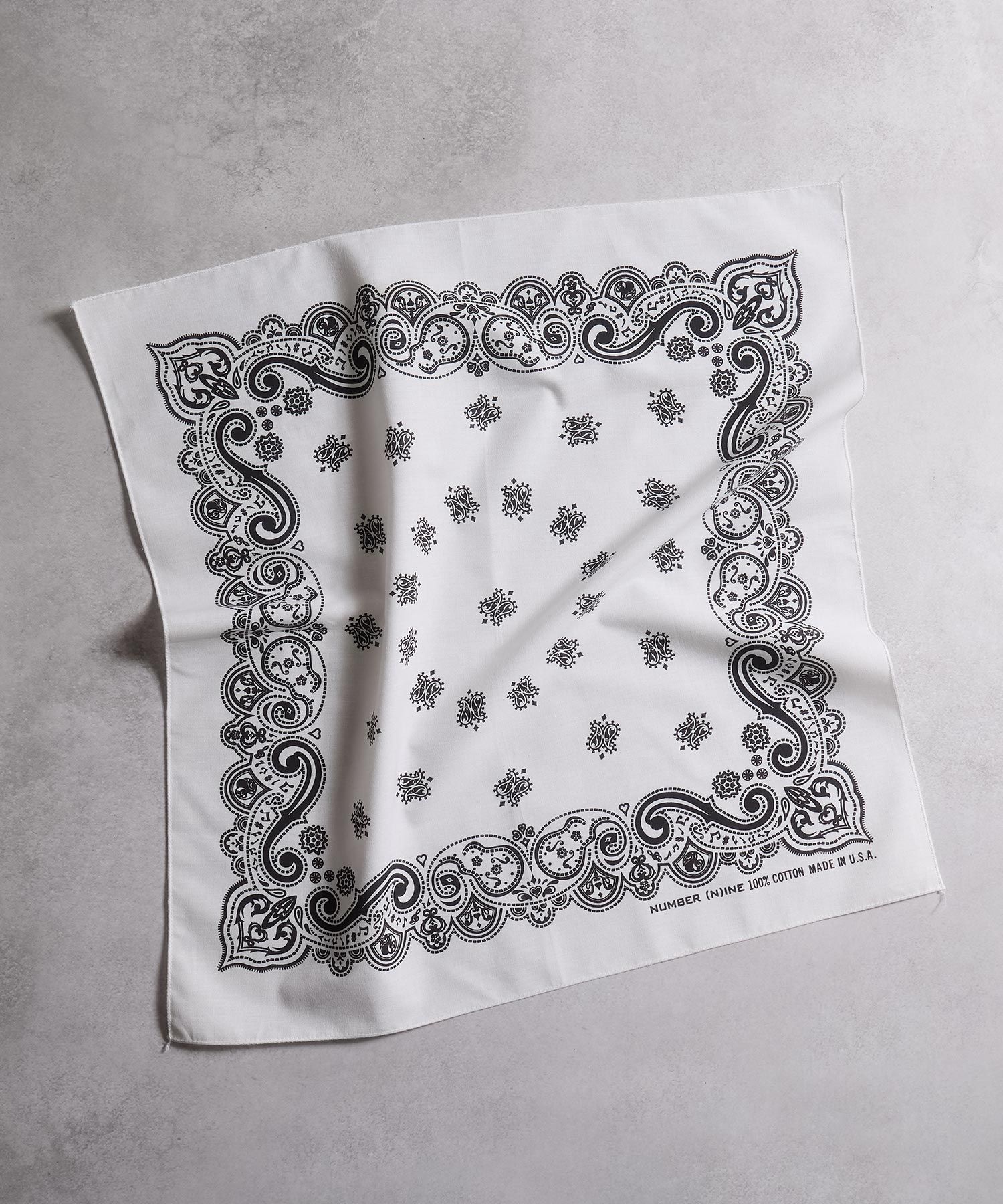 小物 NUMBER (N)INE PAISLEY PRINTED BANDANA NUMBER (N)INE on X: 