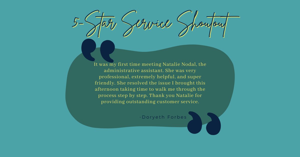 Thank you Natalie at Associa Florida for delivering 5-star service! 🌟
#CustomerServiceExcellence #TeamAppreciation