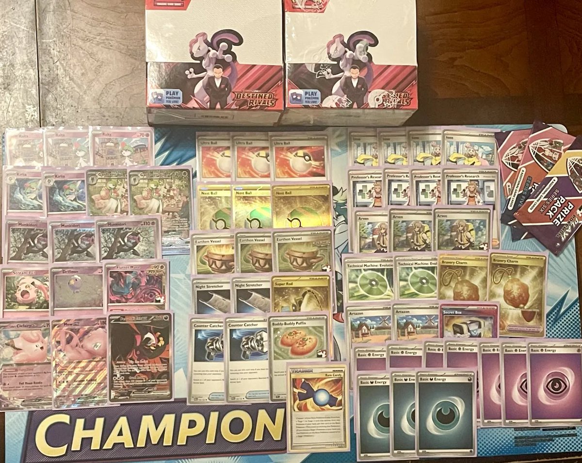 Calvin Connor (@calvinconnortcg) on Twitter photo League Cup win #8 with Gardy! This cup ended at 2 a.m. on a Wednesday so that was wild!
matchups
R1 Sylveon W
R2 Dragapult W
R3 Joltick W
R4 Gardy ID
R5 Sylveon W
T8 Joltick WW
T4 Gardy WW
T2 Dragapult WLW
shoutout
<a href="/FCBCArmor/">FCBC</a> <a href="/TabletopVillage/">Tabletop Village</a> <a href="/HeritageAuction/">Heritage Auctions</a> League Cup win #8 with Gardy! This cup ended at 2 a.m. on a Wednesday so that was wild!
matchups
R1 Sylveon W
R2 Dragapult W
R3 Joltick W
R4 Gardy ID
R5 Sylveon W
T8 Joltick WW
T4 Gardy WW
T2 Dragapult WLW
shoutout
<a href="/FCBCArmor/">FCBC</a> <a href="/TabletopVillage/">Tabletop Village</a> <a href="/HeritageAuction/">Heritage Auctions</a>