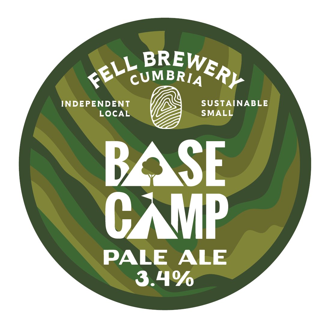 Excited to reveal the pump plaque for Base Camp Festival’s very own craft beer, brewed by the lovely peeps at @fellbrewery - this refreshing brew will be perfect after a day in the hills or on the water. Book your festival pass at basecampfestival.co.uk