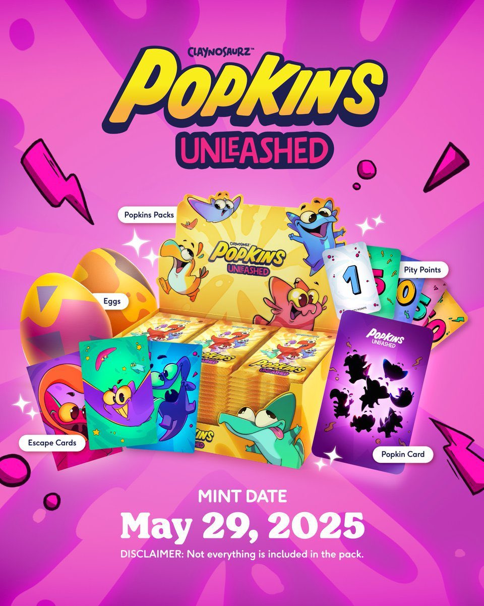 🚨 TODAY’S THE DAY! 🚨

Popkins Unleashed mints TODAY and the timeline is buzzing! 

Get ready for the chaos 

You minting or watching?  👀