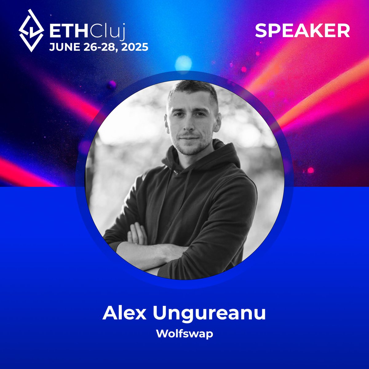ETHCluj (@ethcluj) on Twitter photo Welcoming on stage <a href="/axldefi/">Alex π π</a> as a speaker at #ETHClujπ
Alex is a skilled IT Project Manager & Dev focused on growing <a href="/wolfswapdotap/">Wolfswap | Swap & Earn</a> & subsidiaries products, while redefining on-chain trading and gamification.
Grab your pass now
ποΈ 26β28 Jun
ποΈ app.moongate.id/e/eth-cluj-2025 Welcoming on stage <a href="/axldefi/">Alex π π</a> as a speaker at #ETHClujπ
Alex is a skilled IT Project Manager & Dev focused on growing <a href="/wolfswapdotap/">Wolfswap | Swap & Earn</a> & subsidiaries products, while redefining on-chain trading and gamification.
Grab your pass now
ποΈ 26β28 Jun
ποΈ app.moongate.id/e/eth-cluj-2025