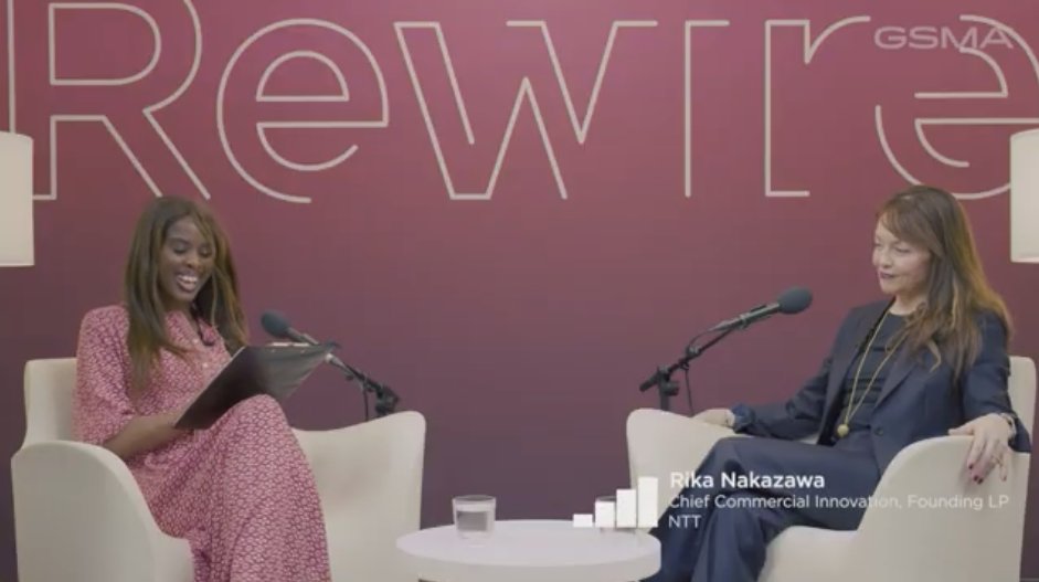 🔗 Listen now and subscribe: Rewire Podcast
Hosted by <a href="/junesarpong/">June Sarpong OBE</a> OBE

Episode 1: The Constant Journey
Rika Nakazawa, Chief of Commercial Innovation at <a href="/NTTDATA/">NTT DATA (Official)</a>, shares how growing up between cultures helped her thrive in a world of constant change
#GSMA

mwcbarcelona.com/rewire-podcast