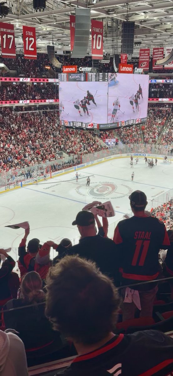 Much like our players, I loved the resiliency our fans showed last night. When Jarvy tied the game in the 3rd period the fans were the loudest I can remember since '06. 

Losing is never fun, but a huge thanks to all the great Caniacs who made last night a memorable environment.