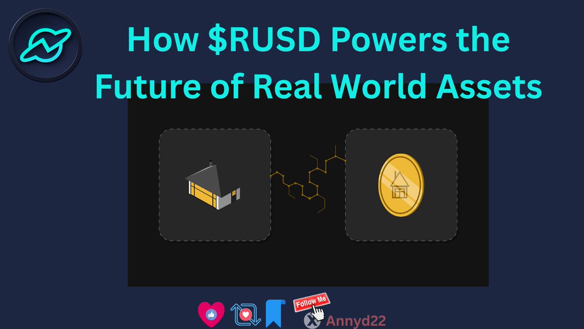 💥 Real-world assets like gold &amp; real estate are now on the blockchain—thanks to $RUSD

Novastro’s stablecoin is changing the game for tokenization, trading, and earning yields. Curious? 

Let’s dive in🧵👇

#Novastro #Crypto $NOVAS #RWA #Crypto