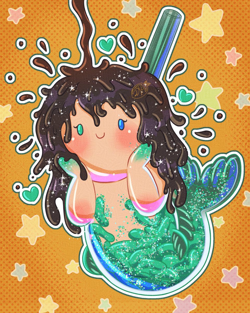 I’M DRAWING AGAIN!!!

Mermay trade with merbestie <a href="/sitishelma_/">Shelma | hiatus</a> 
Here’s to our fourth mermay trade 🧜🏻‍♀️🍷