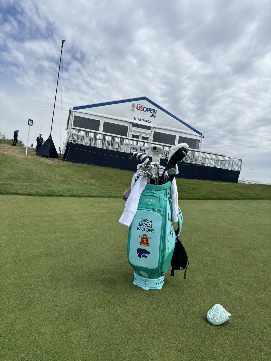 Carla Bernat off and running at the 80th <a href="/uswomensopen/">U.S. Women's Open</a> <a href="/KStateWGolf/">K-State Women's Golf</a> <a href="/kstatesports/">K-State Athletics</a>