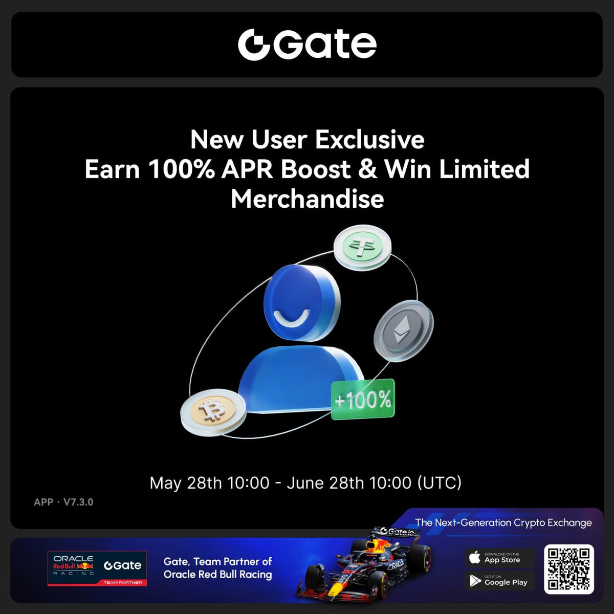 soshee_1050's tweet photo. 🤑 Double your crypto with https://t.co/0yb4X14KmW's new user event!

✅ Register

💸 Deposit 100 USDT (or more)

🎁 Receive a 100% bonus!

🔗 Join Now https://t.co/uJjPvXIyeh

#Gate #SimpleEarn #CryptoPassiveIncome #BTC #ETH #USDT https://t.co/MNLrMDD3ru