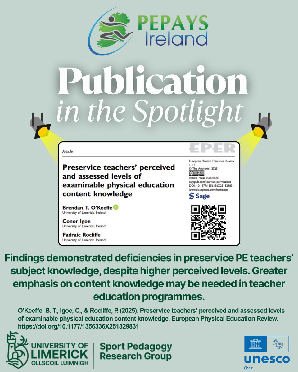 PEPAYS Ireland (@pepays_ireland) on Twitter photo We are excited to launch a new initiative: “Publication in the Spotlight”, a new feature that showcases the ongoing research being conducted by our members. In the first instalment, we showcase a recently published article led by <a href="/BrendanOK_/">Brendan O'Keeffe</a>
Link: shorturl.at/uMZHx We are excited to launch a new initiative: “Publication in the Spotlight”, a new feature that showcases the ongoing research being conducted by our members. In the first instalment, we showcase a recently published article led by <a href="/BrendanOK_/">Brendan O'Keeffe</a>
Link: shorturl.at/uMZHx