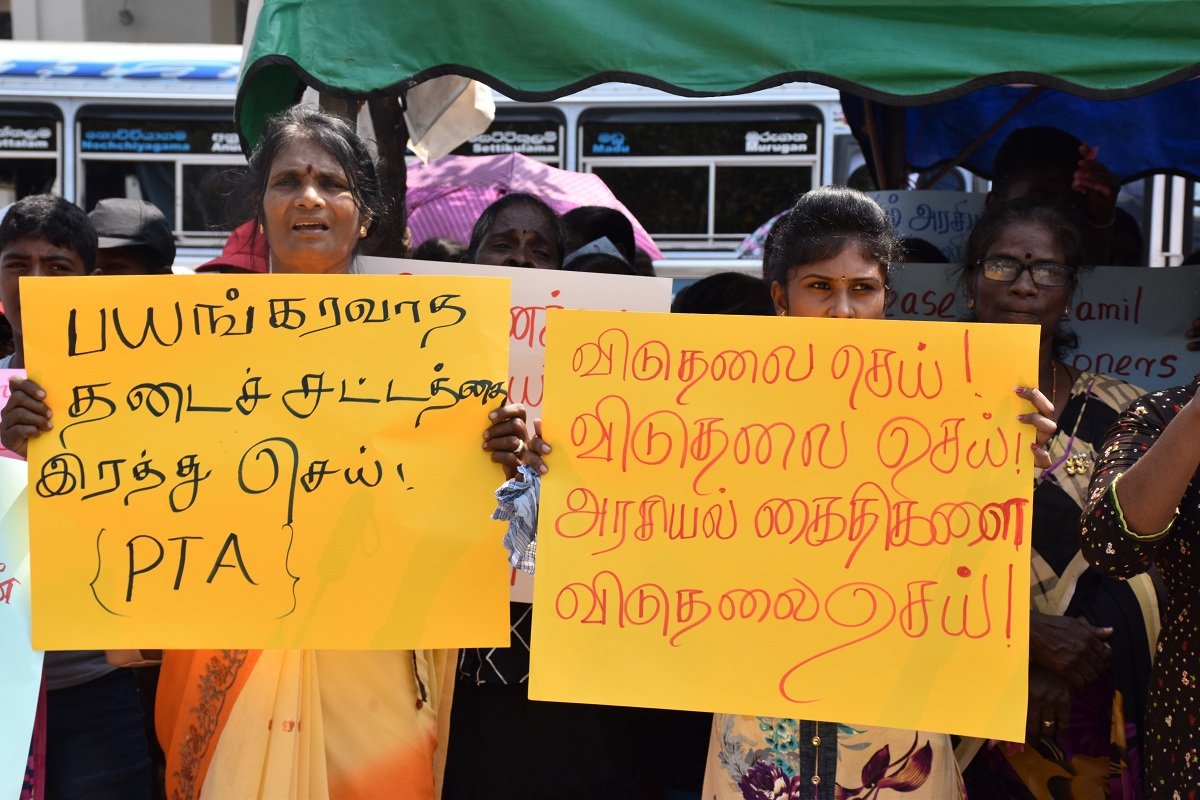 🚨 Over 240 civil society groups call for immediate repeal of Sri Lanka's PTA

In a joint appeal, over 240 civil society actors, including activists, trade unions, lawyers, clergy, academics, and former detainees, have signed a letter demanding the immediate and unconditional