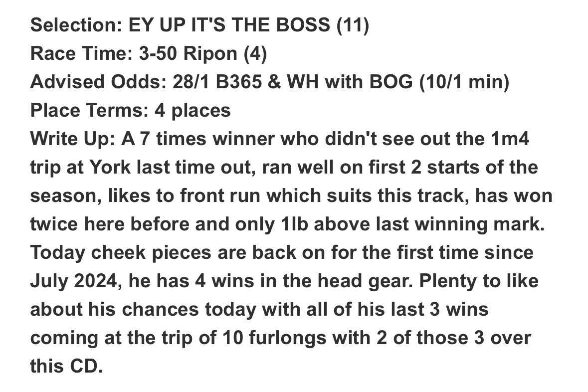 The Happy Punter (thehappypunter.com) tweet media