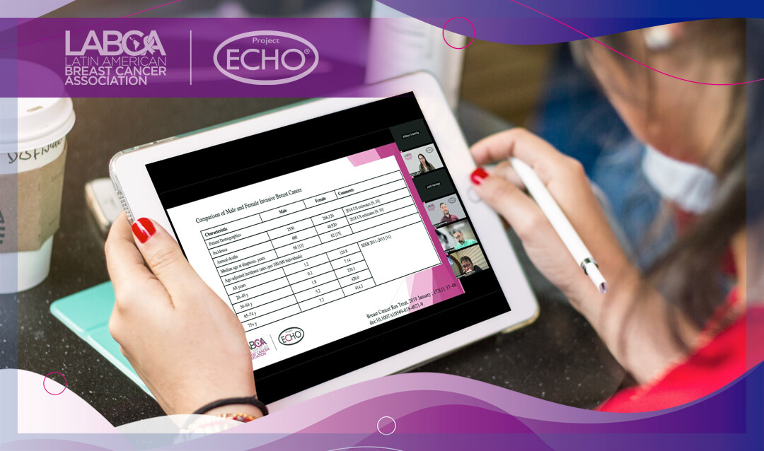 LABCA | Latin American Breast Cancer Association (@labca_ok) on Twitter photo 🎥 ¡El 4° capítulo de #ECHO-LABCA fue un éxito!
Más de 60 profesionales de toda Latinoamérica participaron activamente en la discusión de casos clínicos en cáncer de mama.
📅 Próximo: 19 de junio
📩 Contacto: labca-echo@labca.ong
🔗 labca.ong/crece-la-comun… 🎥 ¡El 4° capítulo de #ECHO-LABCA fue un éxito!
Más de 60 profesionales de toda Latinoamérica participaron activamente en la discusión de casos clínicos en cáncer de mama.
📅 Próximo: 19 de junio
📩 Contacto: labca-echo@labca.ong
🔗 labca.ong/crece-la-comun…