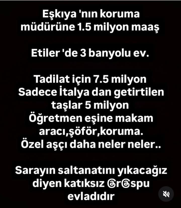 571busra_35's tweet photo. OHAAA ÇÜŞŞŞŞŞ

Yıllarca Cumhurbaşkanı maaşı diye böğürdüler.. 
Erdoğan 238 bin TL alırken 
Ekrem’in  koruma müdürü 1,5 milyon TL alıyormuş.. https://t.co/w8BgKabeXO