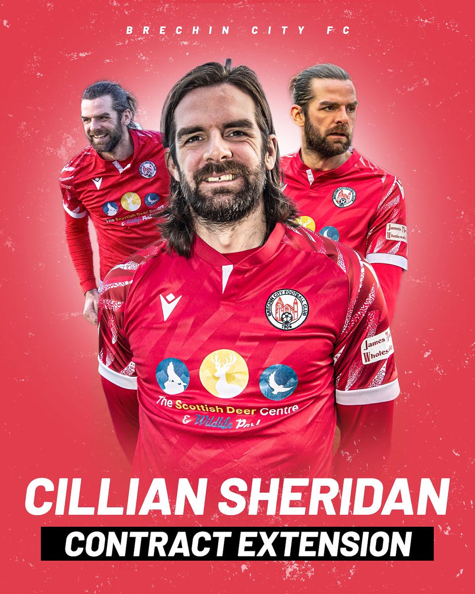 Brechin City FC (@brechincityfc) on Twitter photo βπΌ ππππππΏπΌπ πππππ πππ πΏππΌπ
The Club is delighted to have retained the services of <a href="/CillianSheridan/">Cillian Sheridan</a>, with the vastly experienced forward penning a new one-year extension with Brechin City.
Full story β‘οΈ brechincity.com/bcfc/p/n/3060 βπΌ ππππππΏπΌπ πππππ πππ πΏππΌπ
The Club is delighted to have retained the services of <a href="/CillianSheridan/">Cillian Sheridan</a>, with the vastly experienced forward penning a new one-year extension with Brechin City.
Full story β‘οΈ brechincity.com/bcfc/p/n/3060