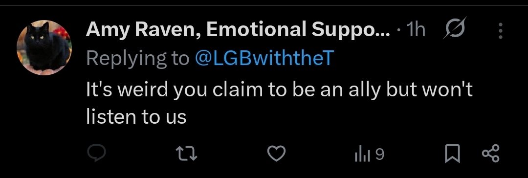 somethingamyss's tweet image. So, umm...if you can't take feedback, maybe you're not an ally
Disgusting I have over 300 moots with this fucker