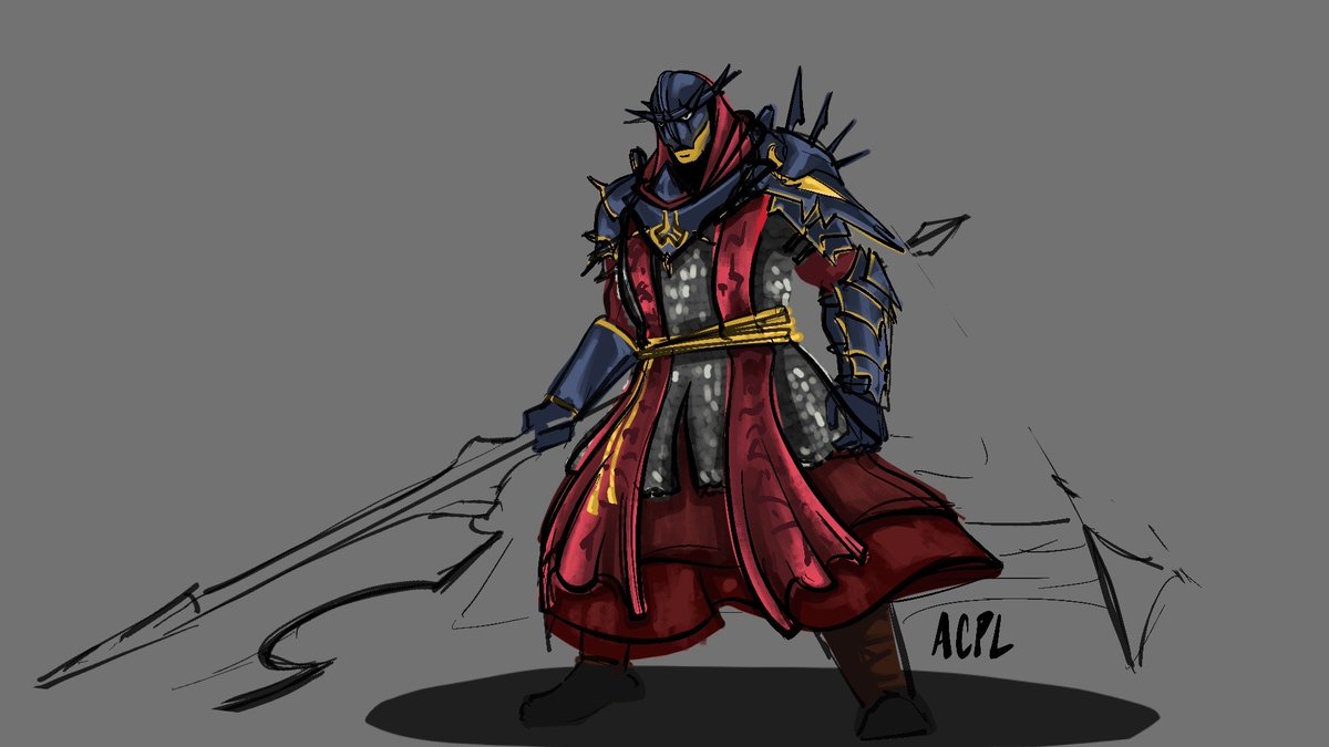YoImACPL's tweet photo. Vestment of Havoc art based off @jagexBakingaZ concept art

#runescape #rs #rs3 https://t.co/1LDnF5V3Ad