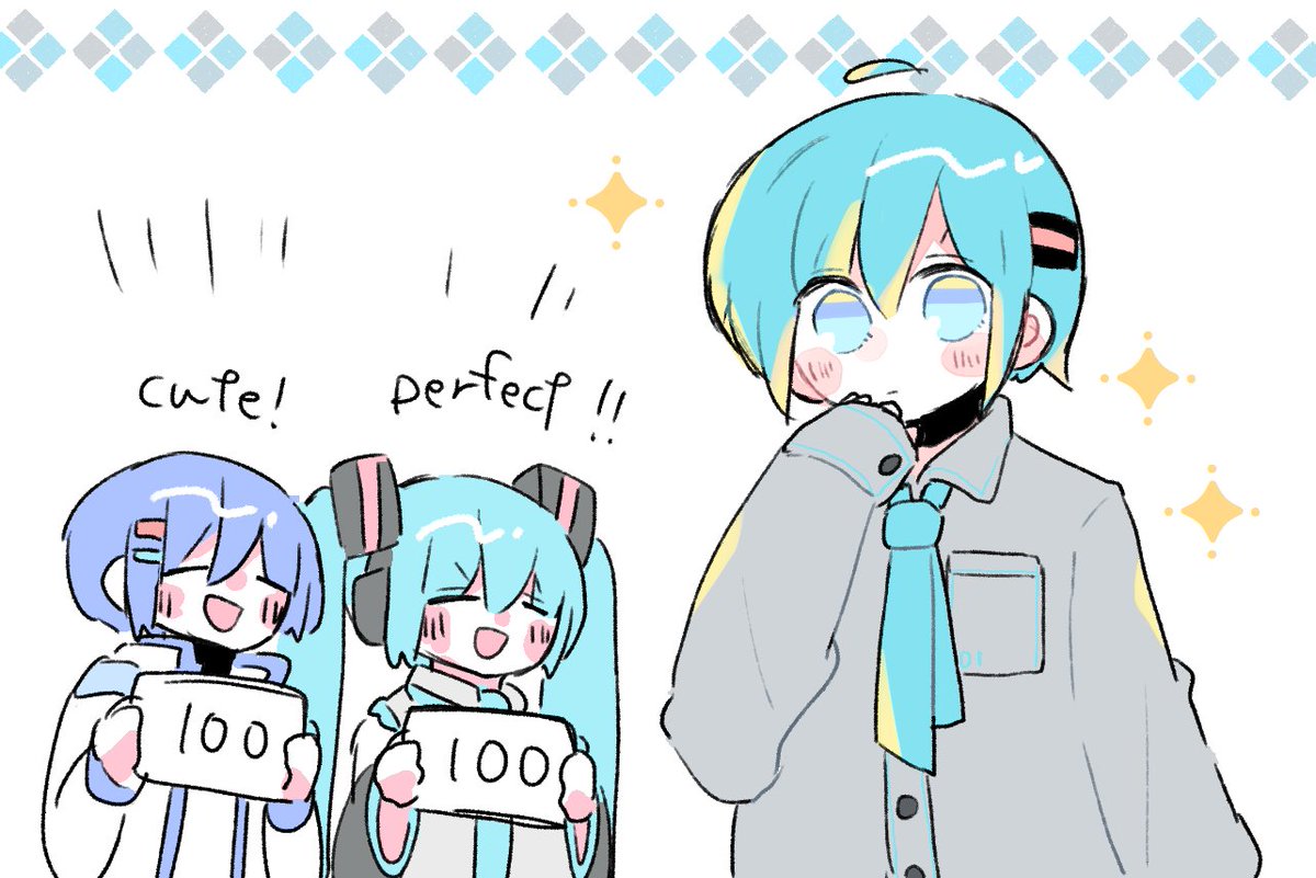 「作業が修羅すぎるのでいろんなクオを再掲します #5月29日はミクオの日 #ミクオ」|皐月うさぎのイラスト