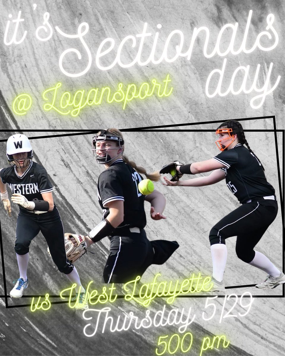 Western HS Softball (@whs_softball_1) on Twitter photo GAME DAY!!! We play West Lafayette at Logansport at 5:00. Hope to see you there!! Let’s gooo! 🥎🐾 #PIECE #swnw <a href="/Panthers_AD/">Western Athletic Department</a> <a href="/WHS_SID/">WHS Sports Information</a> GAME DAY!!! We play West Lafayette at Logansport at 5:00. Hope to see you there!! Let’s gooo! 🥎🐾 #PIECE #swnw <a href="/Panthers_AD/">Western Athletic Department</a> <a href="/WHS_SID/">WHS Sports Information</a>