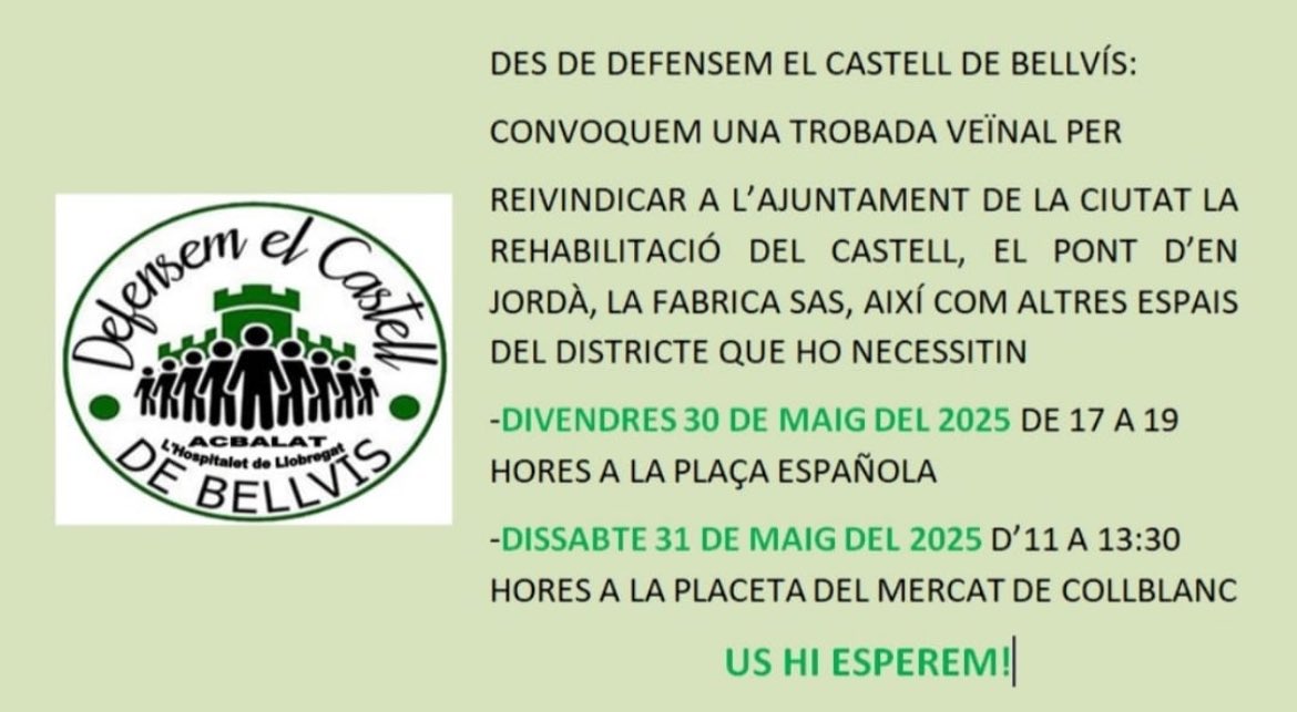 Defensem el Castell de Bellvís tweet media