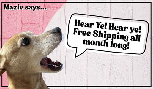 Last chance for our May FREE SHIPPING deal on MusicK8.com orders over $25: offer ends May 31. Enter the code SMALLBIZ at checkout. #smallfurryplankers🐶