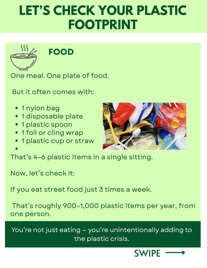 ShadefEco's tweet photo. Today’s post will make you pause and think:
How much plastic do you really use?
What’s hiding in your daily routine?
And what small change could you make that actually matters?

Swipe through, take stock, and join the movement to end plastic pollution- starting with YOU. https://t.co/zJwV2NOgD7