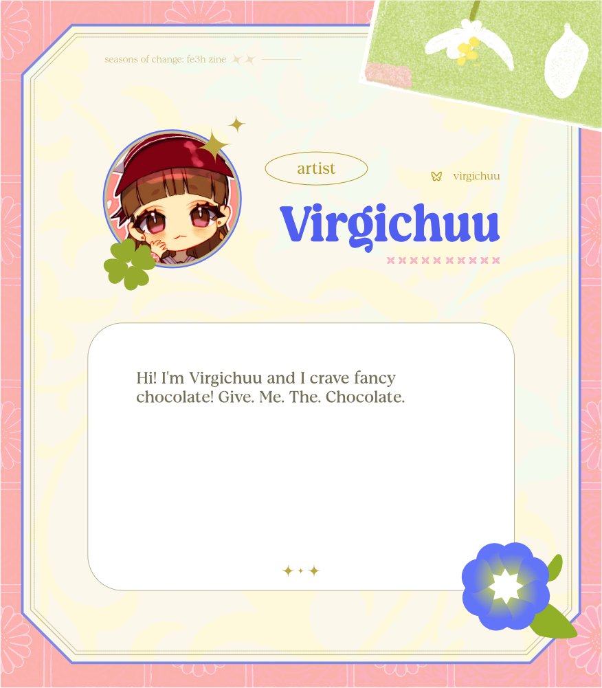 Seasons of Change: A FE3H zine tweet media