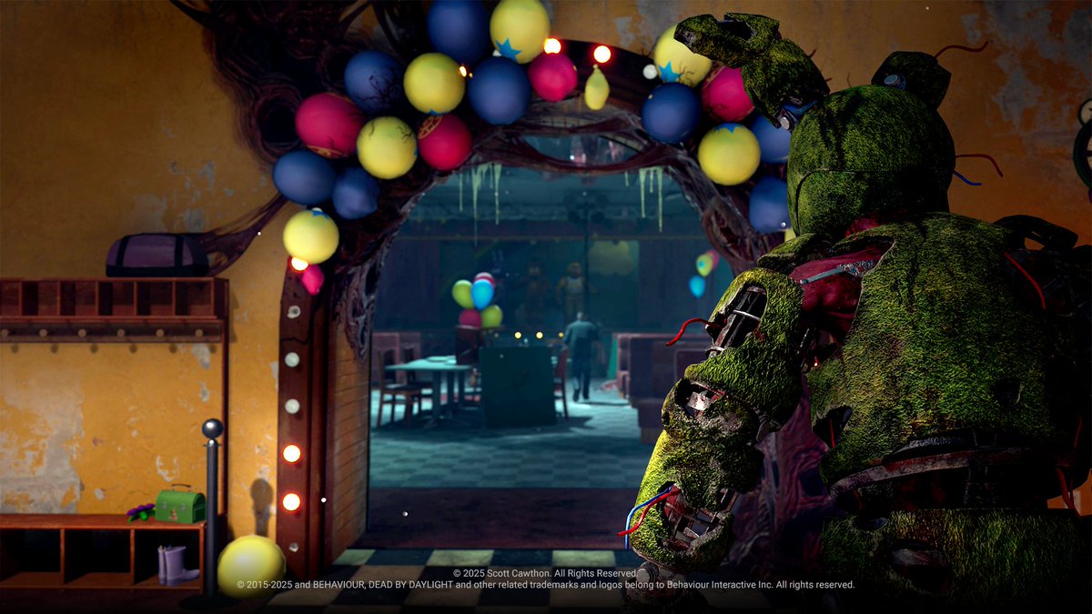 HyL_gg's tweet photo. Springtrap llegó a Dead by Daylight con perks que mezclan miedo y estrategia: 
🛠️ Help Wanted 
😱 Phantom Fear 
🚪  Haywire 
En este hilo te cuento qué hace cada una 👇
#DeadbyDaylight #Springtrap #FNAF #TheAnimatronic https://t.co/J2H2tLahMm