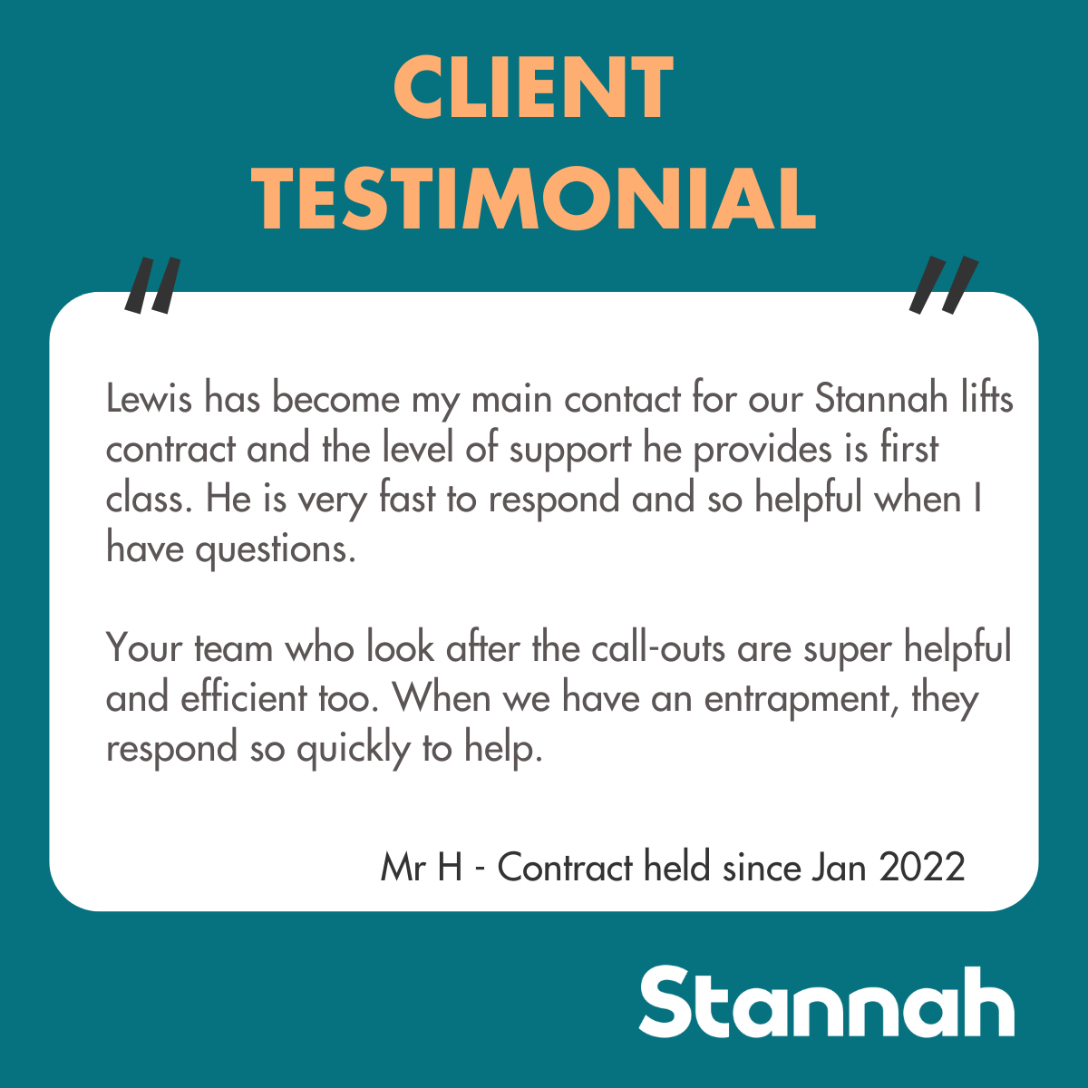 Our clients feedback makes our day! 🌟 

#StannahLifts #ClientVoices