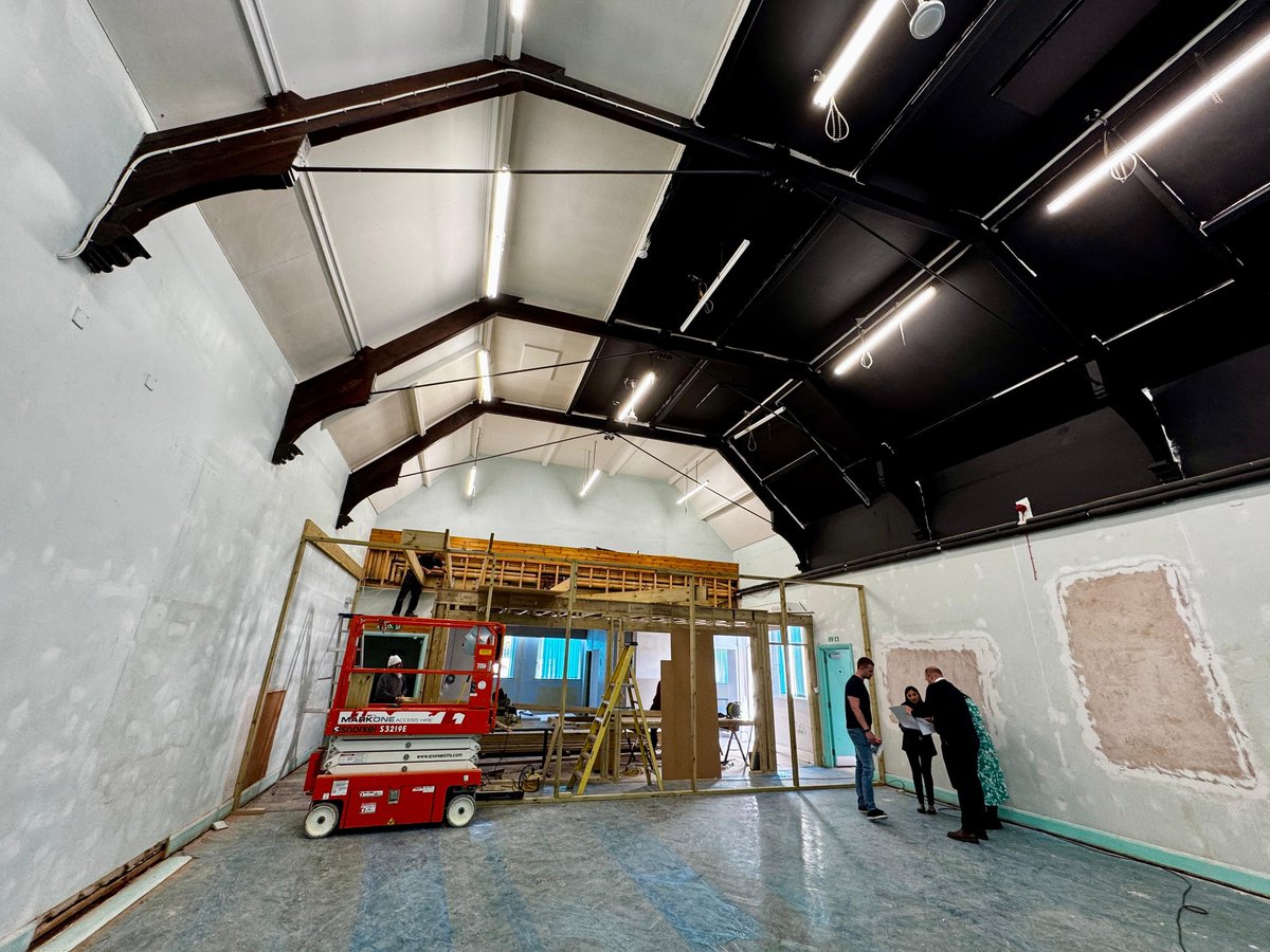 vanisha_solanki's tweet image. Last week I visited the new Mildmay Studio women's-only gym that is under construction in Ilford.
We're redeveloping an under-used space in a prime location to deliver the leisure facilities that you have asked us for.
Can't wait to try it once it opens!