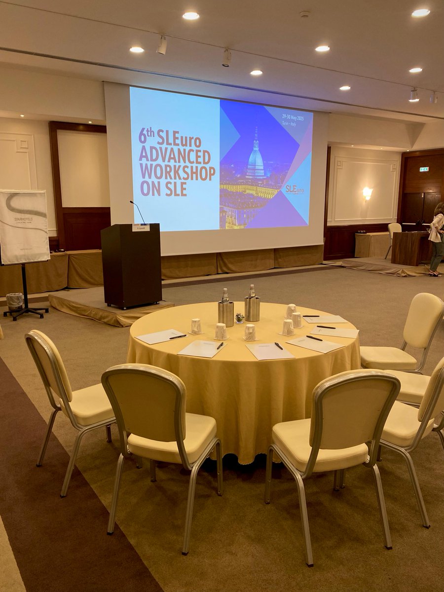 The 6th SLEuro Advanced Workshop on SLE has just started in Turin (Italy)!

The 30 selected participants from all over the world and the Speakers are now here with us for this interactive 2-day workshop about lupus ✅