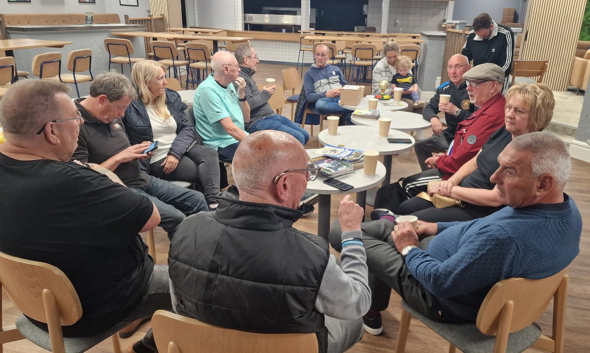 A great morning down at Laticafe in Whelan's 

Every Thursday 10am till noon 

Everyone welcome 

#wafc