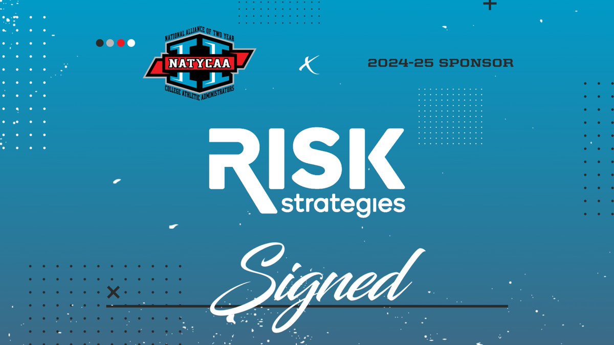 NATYCAA2's tweet image. Thank you @RiskStrategies for sponsoring our 2025聽NATYCAA Scholar-Athlete of the Year award!
#NATYCAA25