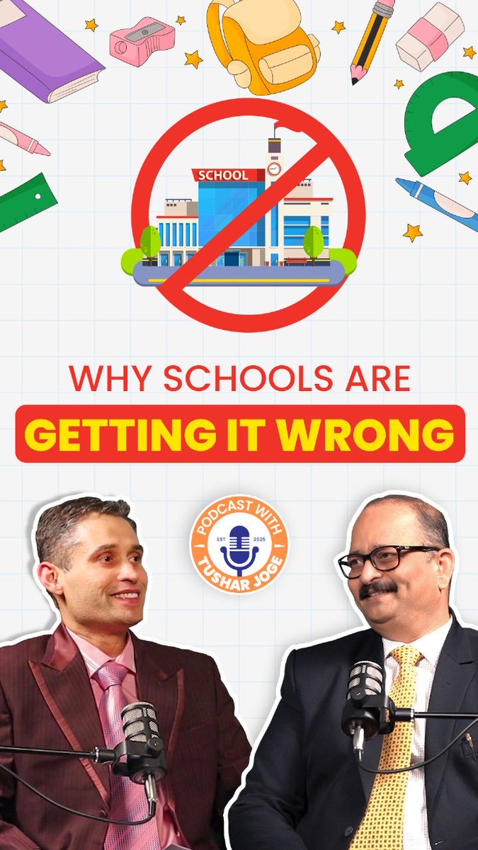 How schools are undermining the true skills, intelligence of a child. Watch full episode here👉
youtu.be/IY8qU53QHGc