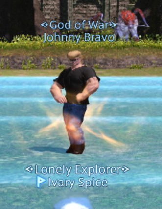 met a celebrity in OC