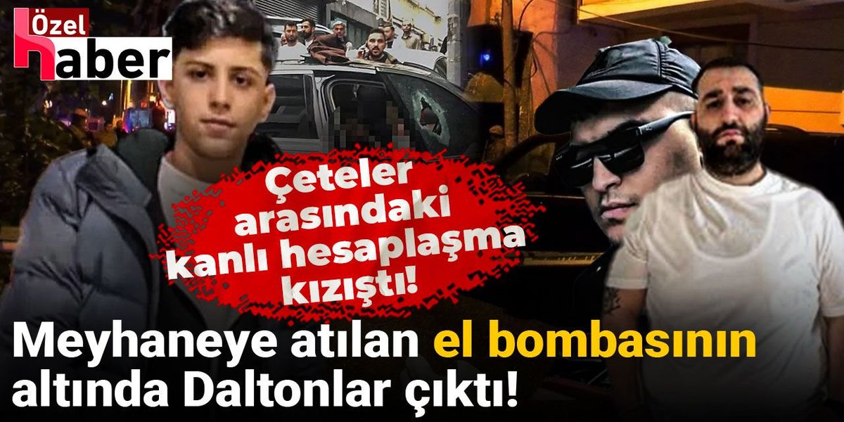 Halk TV (@halktvcomtr) on Twitter photo Çetelerin kanlı hesaplaşması: 16 yaşındaki çocuğa kurşun; araca kalaşnikoflu saldırı, meyhaneye el bombası
✒️ Haber: Dinçer Gökçe (<a href="/DinerGke/">Dinçer Gökçe</a>)
halktv.com.tr/gundem/ceteler… Çetelerin kanlı hesaplaşması: 16 yaşındaki çocuğa kurşun; araca kalaşnikoflu saldırı, meyhaneye el bombası
✒️ Haber: Dinçer Gökçe (<a href="/DinerGke/">Dinçer Gökçe</a>)
halktv.com.tr/gundem/ceteler…