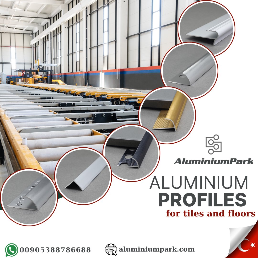 We are a manufacturer of tile and floor profiles. Let’s work together.
aluminiumpark.com
Mail: oguzhanaksoy@aluminiumpark.com

#aluminiumprofiles #tiles #tiletrims #tileprofiles #flooring #flooringprofiles #buildingmaterials #tiletrim #ceramic #corners