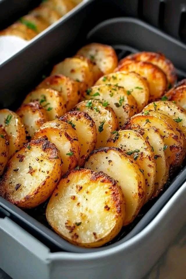 Air fried herbed potatoes 🥔!!!

Eat as it is, or with some sides 🥗!!