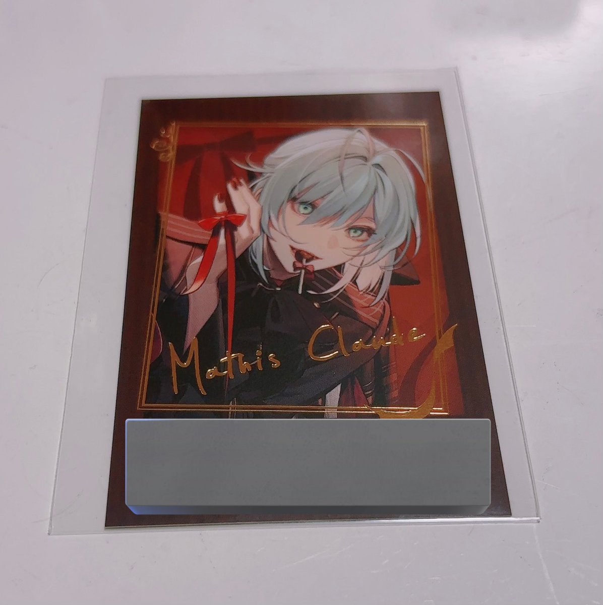 snlvpdfux's tweet photo. 終ヴィル　バレンタイン ミニフォトカ 交換

譲:マティス(箔押し)

求:同種アドルフ(箔押し)

6月終ヴィル単独、オトパ2日目での手渡しまたは郵送です。
お気軽にお声掛けください。 https://t.co/YtfJ5ozsl3