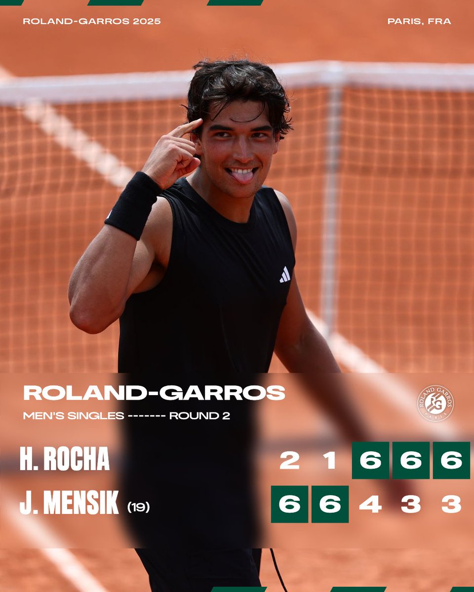 The Qualifier's dream run continues ⭐️

#RolandGarros