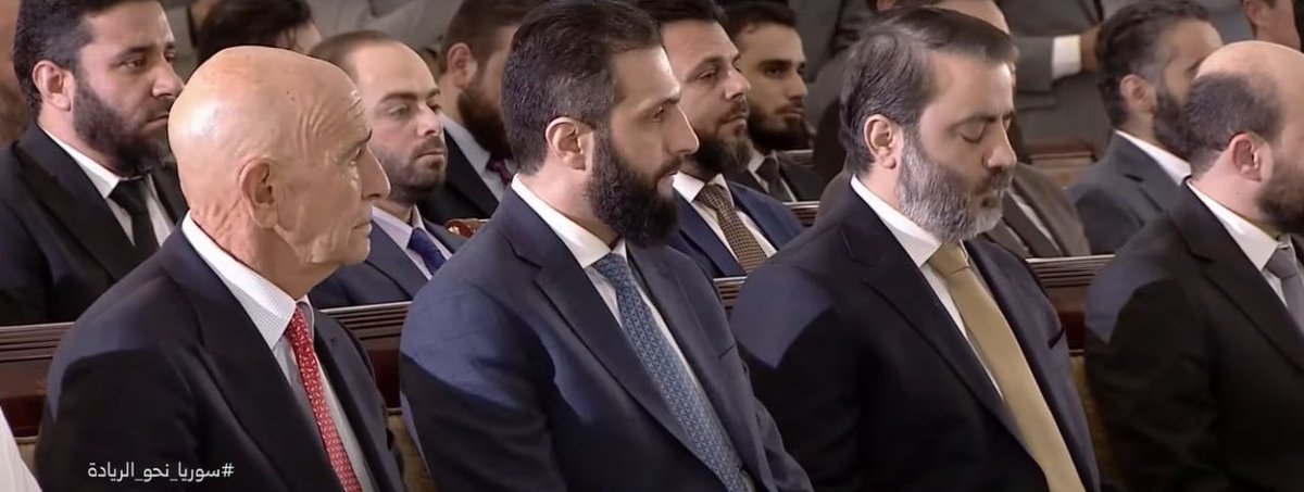 Charles Lister (@charles_lister) on Twitter photo NEW - in a ceremony attended by US Special Envoy Tom Barrack (<a href="/USAMBTurkiye/">Ambassador Tom Barrack</a>), #Syria just signed a $7 billion MOU with the UCC Group (including a US-based subsidiary) to rehabilitate #Syria’s energy infrastructure.
The work will reportedly generate 200,000 jobs. NEW - in a ceremony attended by US Special Envoy Tom Barrack (<a href="/USAMBTurkiye/">Ambassador Tom Barrack</a>), #Syria just signed a $7 billion MOU with the UCC Group (including a US-based subsidiary) to rehabilitate #Syria’s energy infrastructure.
The work will reportedly generate 200,000 jobs.