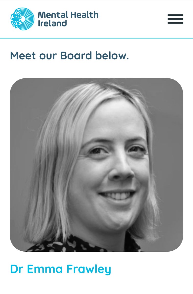 TCD OT (@tcd_ot) on Twitter photo Congratulations to Discipline staff member <a href="/dremmafrawley/">Emma Frawley</a> who was recently appointed to the board of Mental Health Ireland.
Emma brings academic, research and clinical expertise to this appointment.
mentalhealthireland.ie/about-us/our-b… Congratulations to Discipline staff member <a href="/dremmafrawley/">Emma Frawley</a> who was recently appointed to the board of Mental Health Ireland.
Emma brings academic, research and clinical expertise to this appointment.
mentalhealthireland.ie/about-us/our-b…